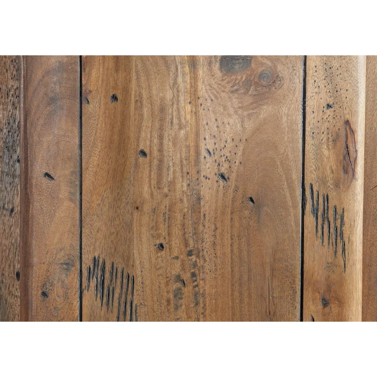 Schrank Mango 100x50x190 natur lackiert RAILWAY #115 – Bild 5