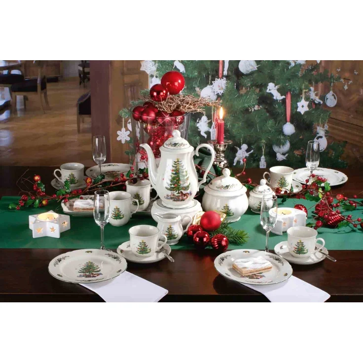 Seltmann Weiden Marieluise Weihnachten Brotteller ø 17,1 cm 6er Set – Bild 4