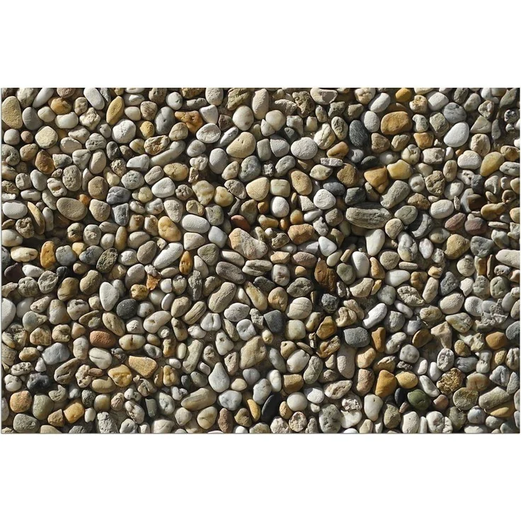 matches21 HOME & HOBBY Fußmatte Türmatte Steine Natur-Optik in 40x60 cm als Fussabtreter, rechteckig, Höhe: 5 mm, Rutschfester Türvorleger für innen als waschbare Schmutzfangmatte – Bild 1