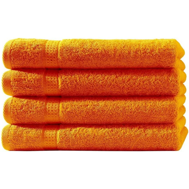 Hometex Premium Textiles Handtuch in Premium Qualität 500 g/m², Feinster Frottier-Stoff 100% Baumwolle, 4x Handtuch, weich, saugfähig, extra schwer & flauschig - TEST BILD TOP MARKE 2025 – Bild 1