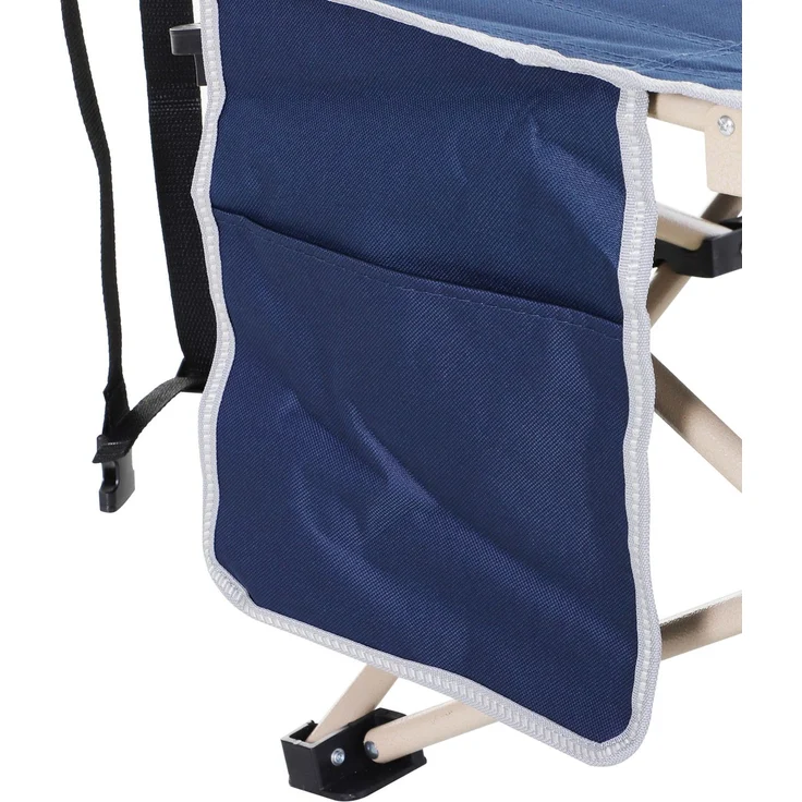 Feldbett, Camping-Bett, klappbar, wetterbeständig, Tinte. Tragetasche, 190 cm x 68 cm x 52 cm, Blau--Blau--52x68x190cm--YOUDENOVA – Bild 10