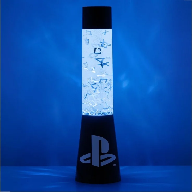 Paladone LED Dekolicht Playstation Kunststoff Lavalampe / Glitzerlampe – Bild 3