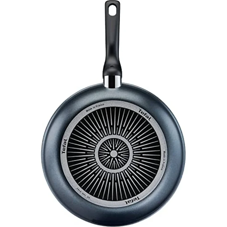 Tefal C38590 XL Force 2-teiliges Pfannenset 24/28 cm, Antihaftpfanne mit Thermo-Signal, langlebig und robust für Gas- und Elektroherde, Diffusion-Pfannenboden, Titanbeschichtung, pflegeleicht, nicht induktionsgeeignet – Bild 5