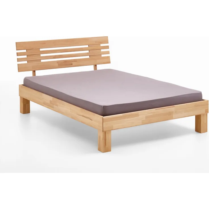 Futonbett ELISABETH 140x200 Buche massiv geölt