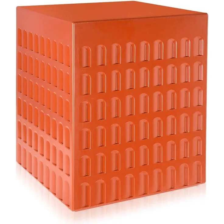 Kartell Hocker Eur, thermoplastisches Technopolymer, 36x36 cm 45 cm