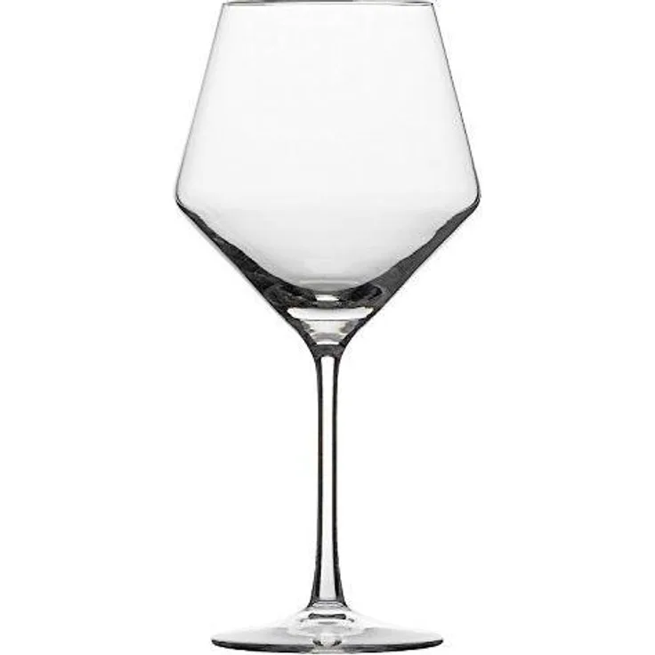 Schott Zwiesel 112943 Serie Pure 2-teiliges Burgunder Rotweinglas Set, Kristallglas