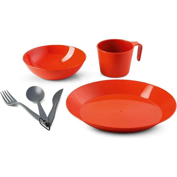 GSI Outdoors Cascadian 1-Person-Tischset Terrakotta