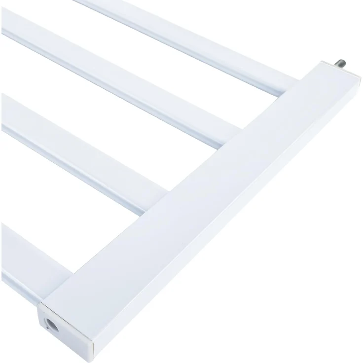 Absperrgitter Treppenschutzgitter weiß für 110-120cm Durchgang 77cm Hoch – Bild 7