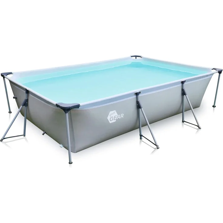 yourGEAR Rechteckpool Pool 300x200x70 cm Gartenpool Planschbecken Familienpool Schwimmbecken – Bild 1