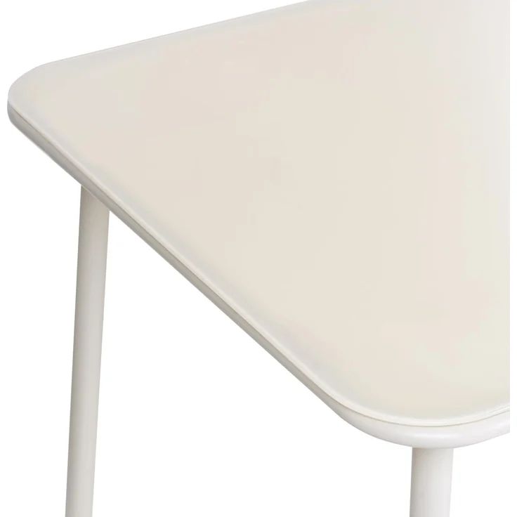 Gartentisch CARAVINO 160 cm 90 cm Metall Hellbeige – Bild 5