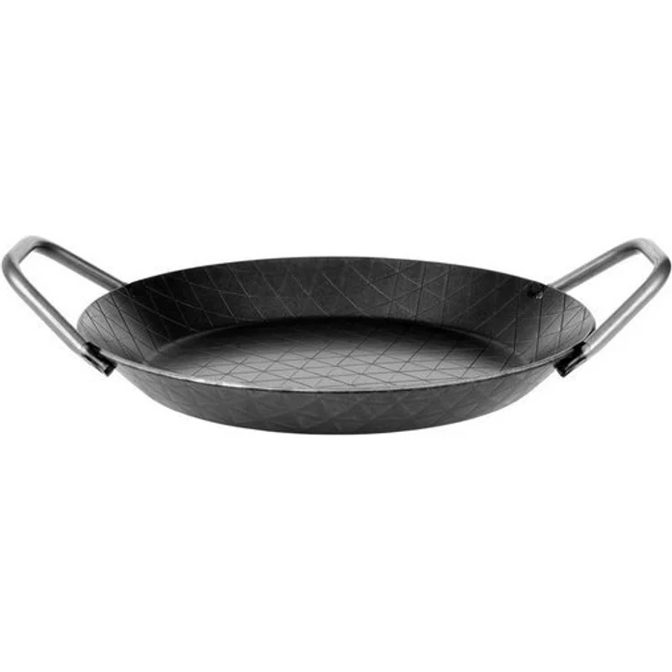 GRÄWE Bratpfanne GRÄWE Servierpfanne 24 cm, Eisen, 2 Griffe – Bild 3