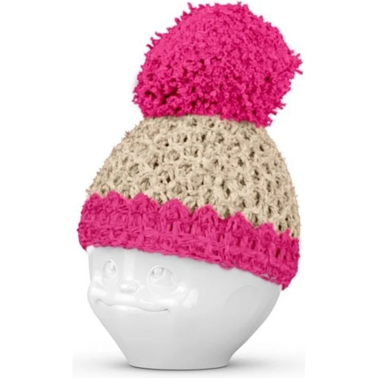 FiftyEight Products Eierbecher Mütze elfen / magenta – Bild 5