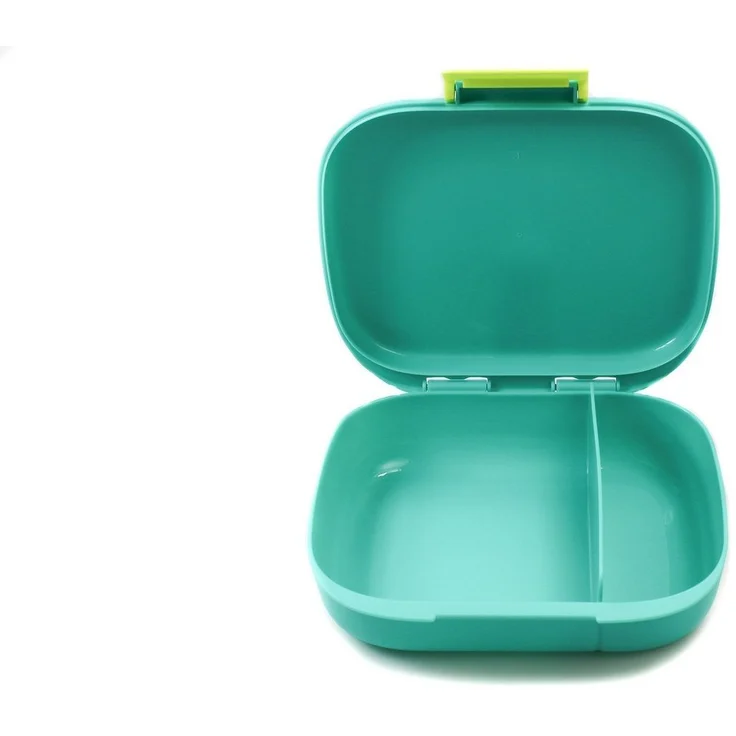 TUPPERWARE Lunchbox Lunch-Box türkis limette mit Trennung – Bild 2
