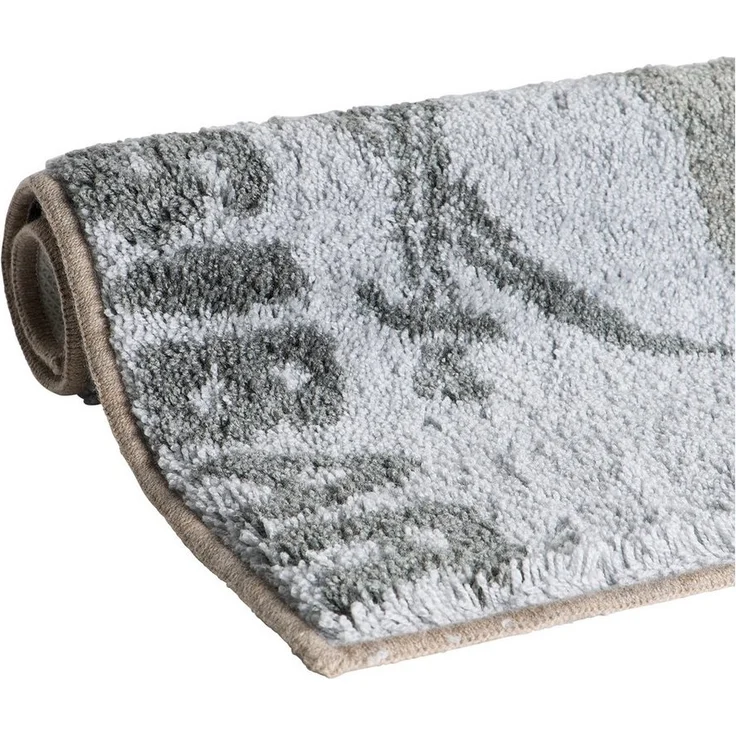 Sansibar Sylt Badematte Sansibar Badteppich CLIFF, Hoch-Flor 20 mm, schnell trocknend, strapazierfähig, fußbodenheizungsgeeignet, Polyacryl, rutschhemmend beschichtet, fußbodenheizungsgeeignet – Bild 2