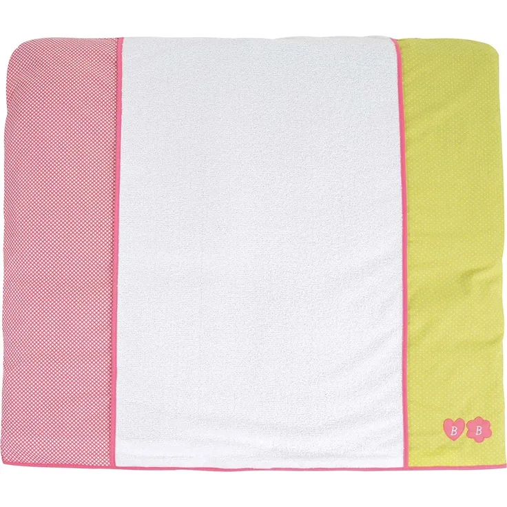 Candide Bezug Wickelauflage Graine de Tendresse weiß-grün 72x85