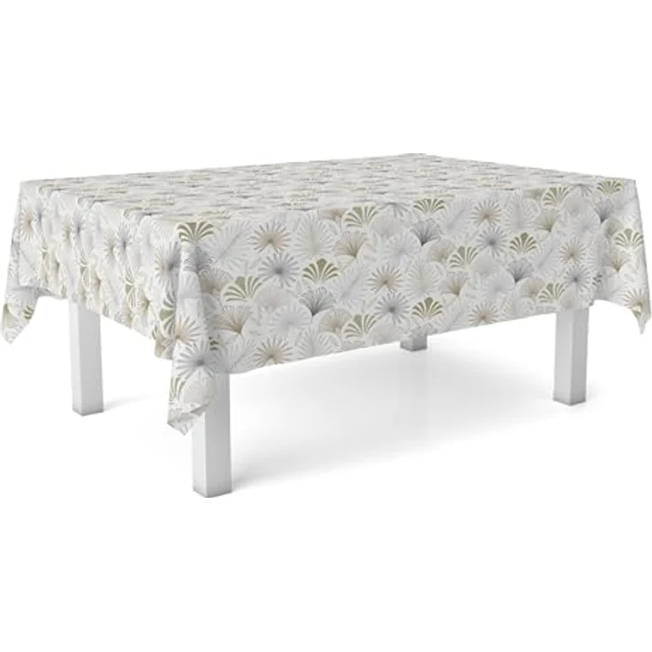 Martina Home Wachstuchtischdecke, Palmito Beige, 100x140 cm – Bild 4