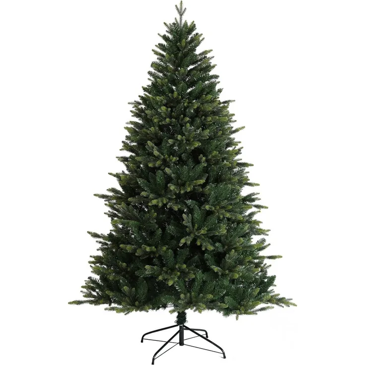 SVITA künstlicher Weihnachtsbaum hochwertig Tannenbaum Kunstbaum PE PVC 210 cm