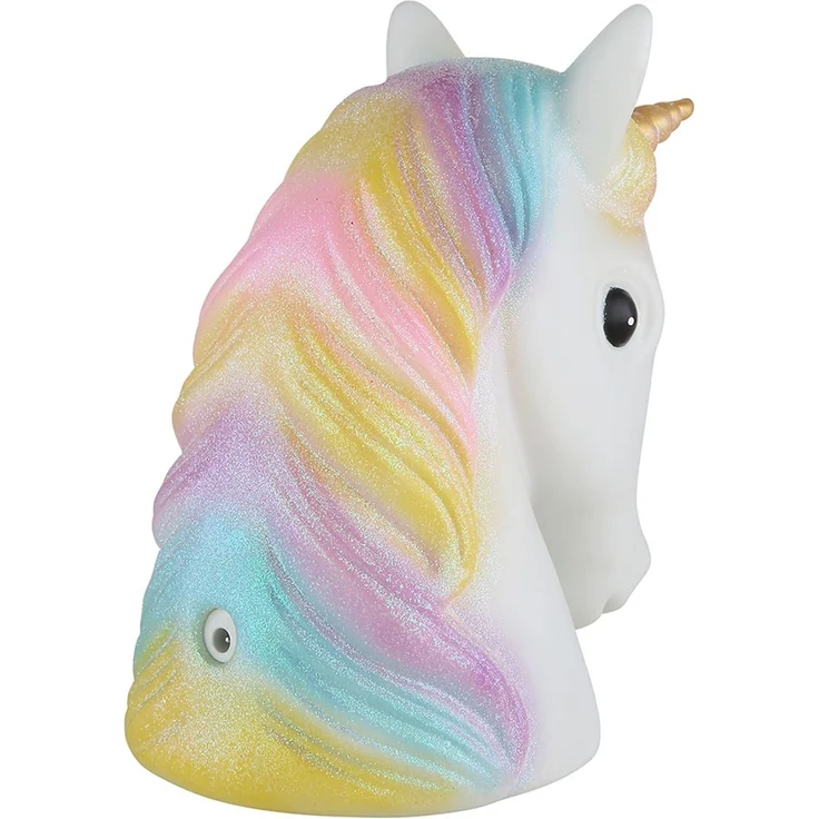 LED Dekolampe Einhorn, Tischlampe, USB oder Batterie, H 21 cm – Bild 10