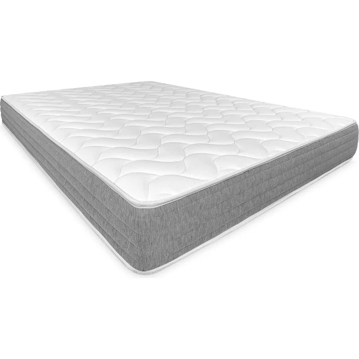 DUÉRMETE ONLINE - Viscotec Viscoelastische Matratze, wendbar, 160x200, fest und bequem, ergonomisch, Dicke 21 cm, milbendicht, antibakteriell und hypoallergen