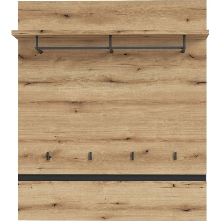 Garderoben-Set >Corte< (2-teilig) Evoke Eiche Dekor - 101x201x45 BxHxT – Bild 5