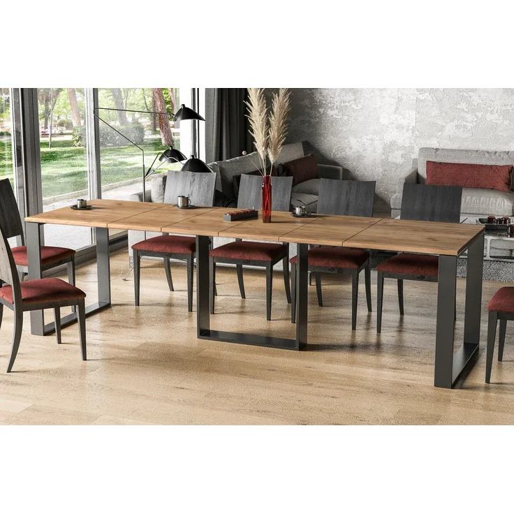Esstisch Borys 130-250 (Craft Eiche) – Bild 3