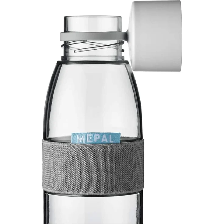 Mepal  Take a Break midi + Trinkflasche Ellipse 500 ml  Vivid Blue  Lunchbox mit Trennwand  ideal für Mealprep-kohlensäuregeeignet auslaufsicher  bruchfestes Material, Promotion-Set – Bild 5