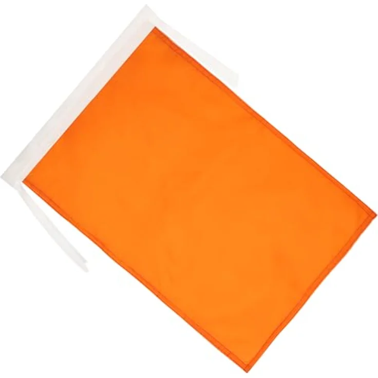 AZ FLAG - Flagge Einfarbig Orange - 45x30 cm Mit Kordel - Einfarbig Fahne 30 x 45 Cm - Flaggen – Bild 2