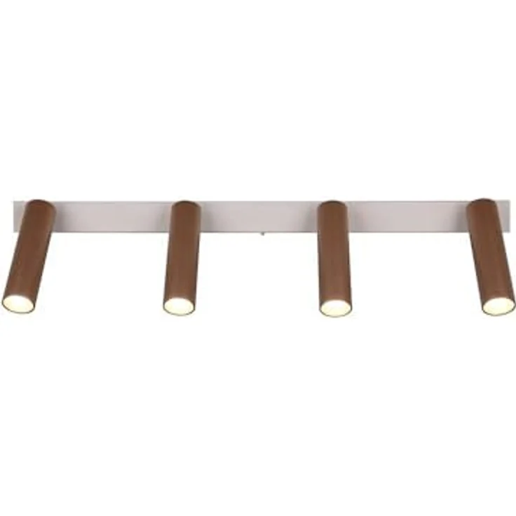TRIO LED-Spotleuchte AMBALA, 849210465, 4-fach, 4x 5 W, 4x 500 lm, coffee – Bild 2