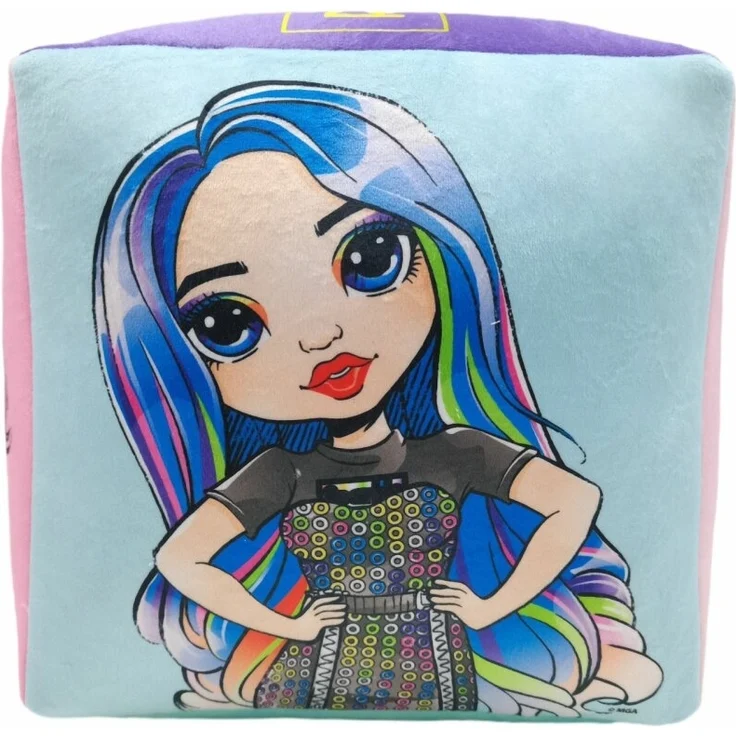 Rainbow High Würfelkissen Perfektes Dekokissen für jedes Zimmer – Bild 7