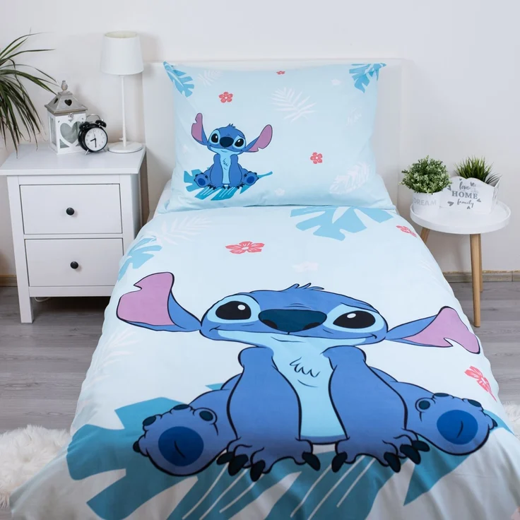 Lilo and Stitch Design Kuschelige Bettwäsche Baumwolle, 140x200 cm & 70x90 cm – Bild 2