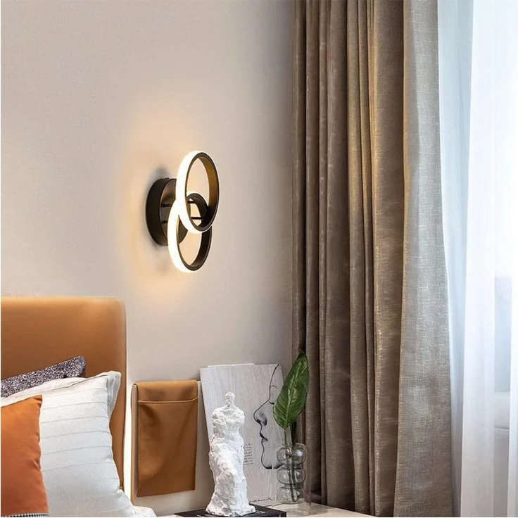 Forrlite Deckenleuchten LED Dimmbar Deckenleuchte 3-Farbige Decken-Lampe, LED fest integriert, Warmweiß, Neutralweiß, Kaltweiß, Wohnzimmer Flur Eingang – Bild 4
