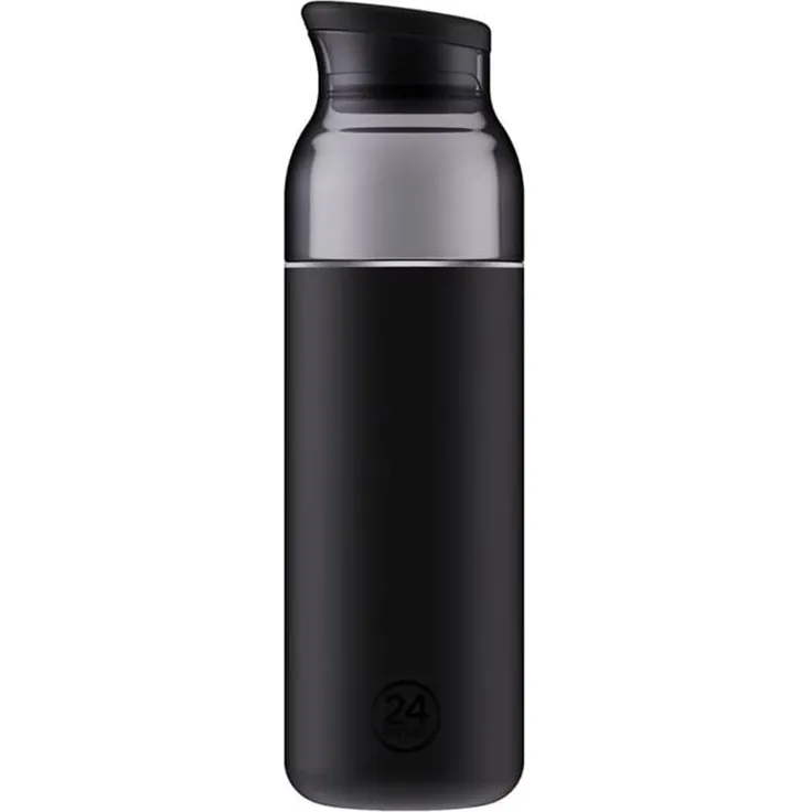 24Bottles Casa Carafe tuxedo black - Größe 1 Liter