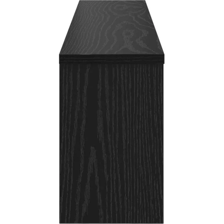 vidaXL Wandmontierter nachttisch Schwarz Eichen-Optik 100 x 16 x 26 cm 874324 – Bild 6