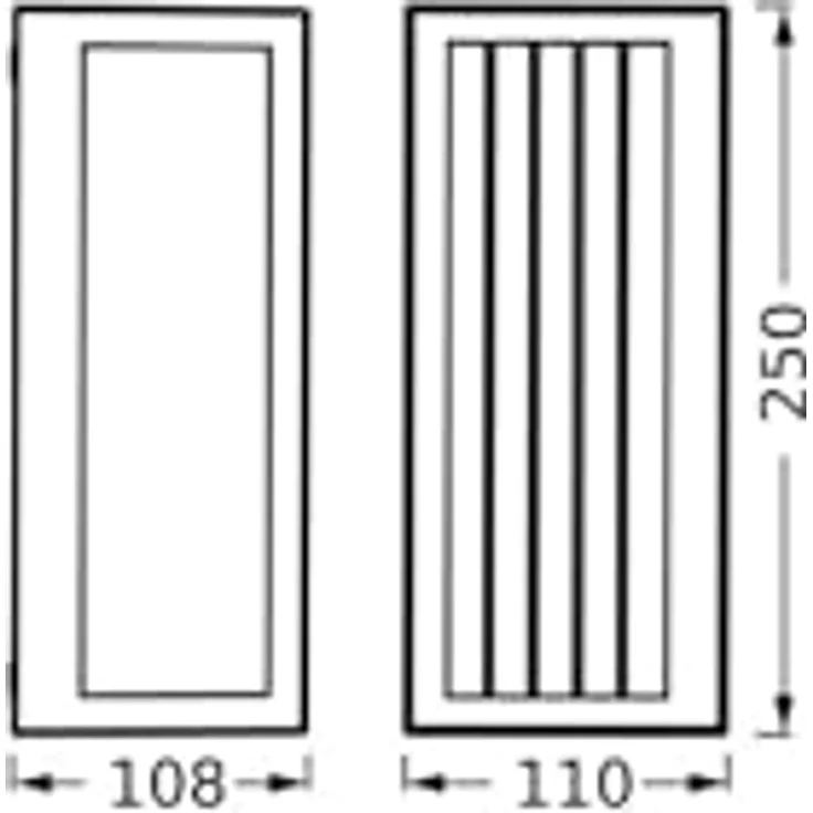 Osram ENDURA CLASSIC RADICK W Außenleuchte, Wandleuchte, E27-Fassung, dunkelgrau, Aluminium, schnelle & einfache Installation, mattierter Diffusor, IP65 Schutzklasse, Anwendung im Außenbereich – Bild 4