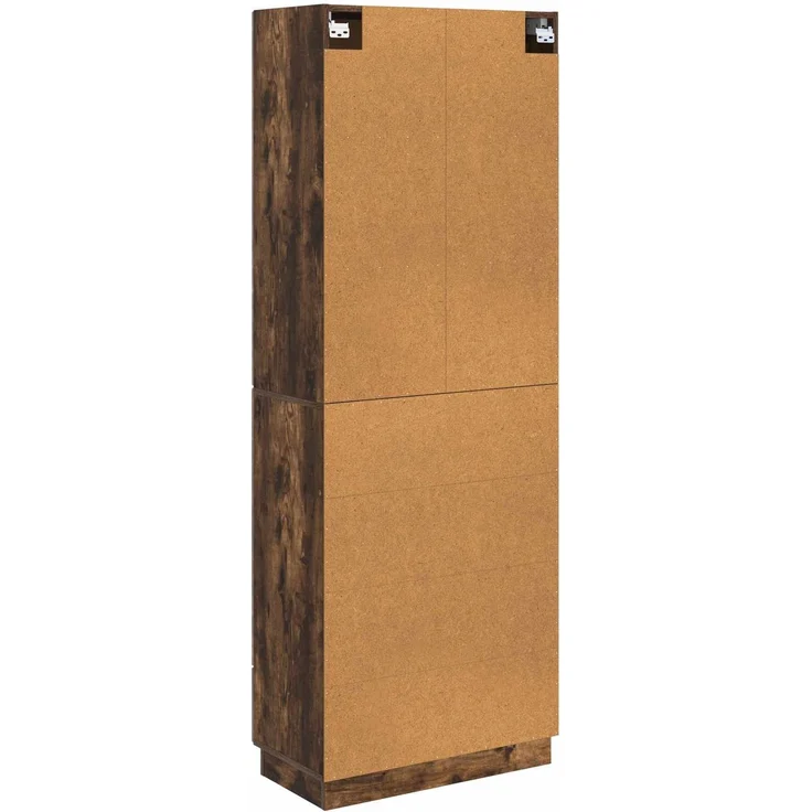 vidaXL Schrankset 2 pcs Geräucherte Eiche Holzwerkstoff 3416822 – Bild 6