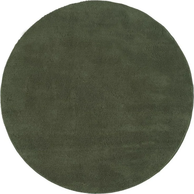 the carpet Teppich Relax round, rund, Höhe: 16 mm, waschbarer Wohnzimmer Teppich modern rutschfest – Bild 1