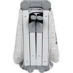 Safety 1st Babybett Morning Star, zusammen-klappbare Babywiege inkl. Reisetasche, geeignet ab der Geburt bis ca. 9 Monate, Warm Grey