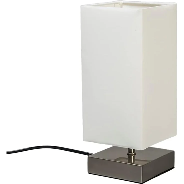 Qazqa Tischleuchte Milo, ohne Leuchtmittel, E14, Weiß, Modern, Stahl, 1-flammig – Bild 7