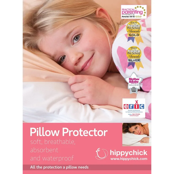 HIPPYCHICK wasserdichte Jersey Kopfkissenbezug 50x75 - Pillow ProtectorKissenbezug 50x75 cm