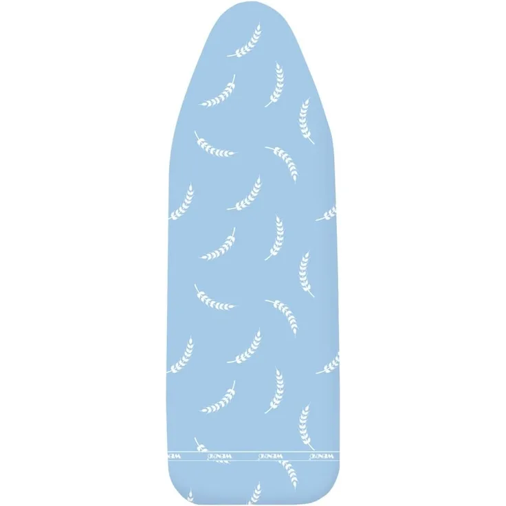 WENKO Bügelbrettbezug Air Comfort M, 100% Baumwolle, Bügelfläche 125x40 cm