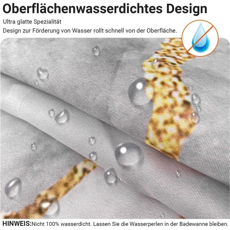 Duschvorhang Marmor 120x200cm Multi 146 H200x B120cm (9er – Bild 2