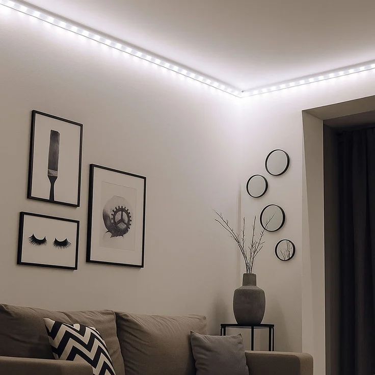 RGBW LED Strip, Fernbedienung, dimmbar, L 300 cm – Bild 7