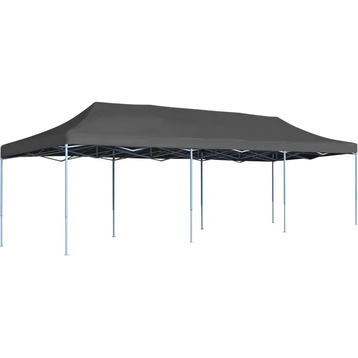 Faltzelt Pop-Up, Partyzelt Partyzelt 3 x 9 m Anthrazit