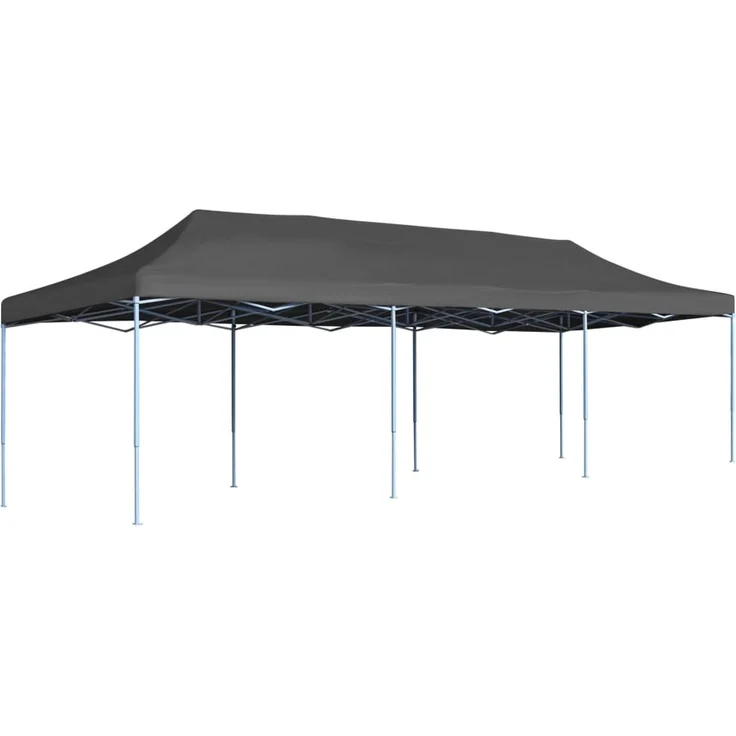 Faltzelt Pop-Up, Partyzelt Partyzelt 3x9 m Anthrazit – Bild 1