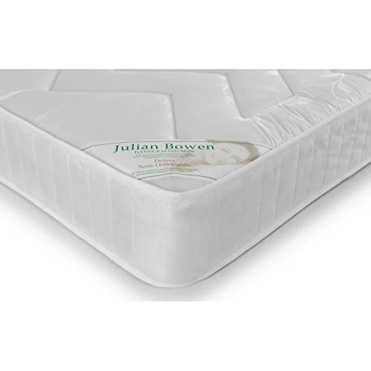 Julian Bowen Deluxe halborthopädische Matratze, weiß, Einzelbett – Bild 8