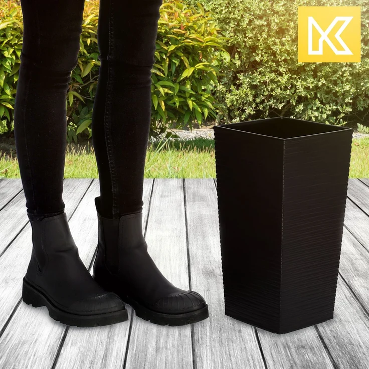KADAX Blumentopf mit Blumeneinsatz 37 cm – Bild 4