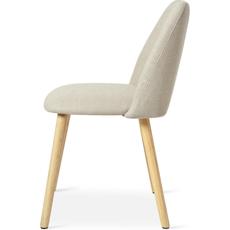 GOEURVANT 421 Esszimmerstühle 6er-Set, Webstoff - Beige Stoff – Bild 6