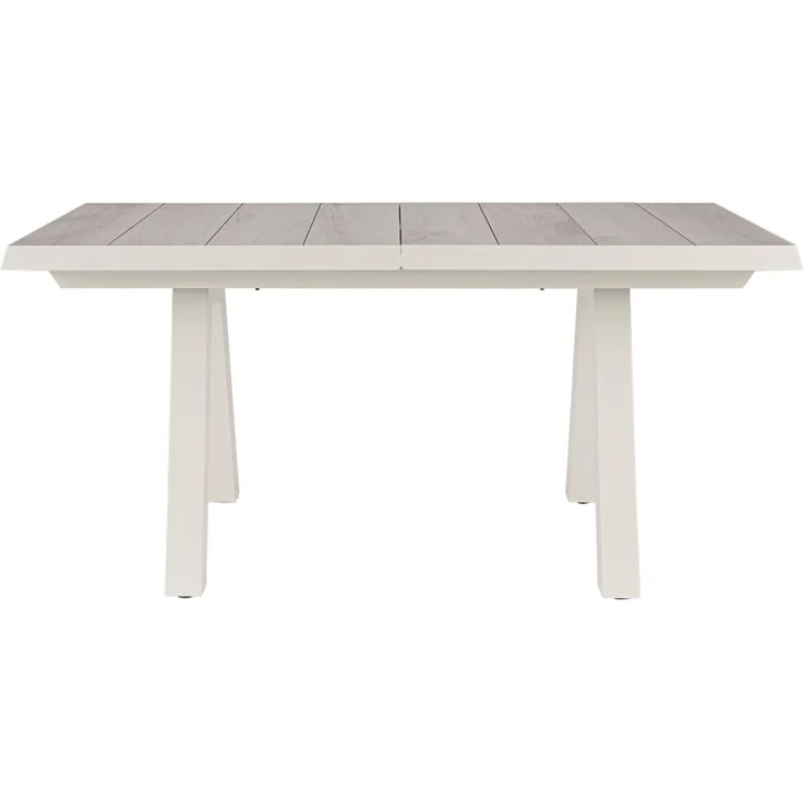 Gartenesstisch Norik aus Aluminium und Keramik, modern ausziehbar, beige Pelikan, für 6–8 Personen – Bild 3