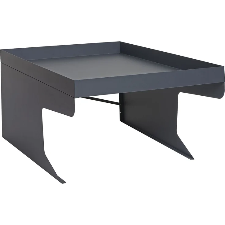 Mendler 'HWC-G60 XL' Mähroboter-Garage mit Pflanzkasten, Metall, 47 x 70 x 100 cm, Anthrazit – Bild 1