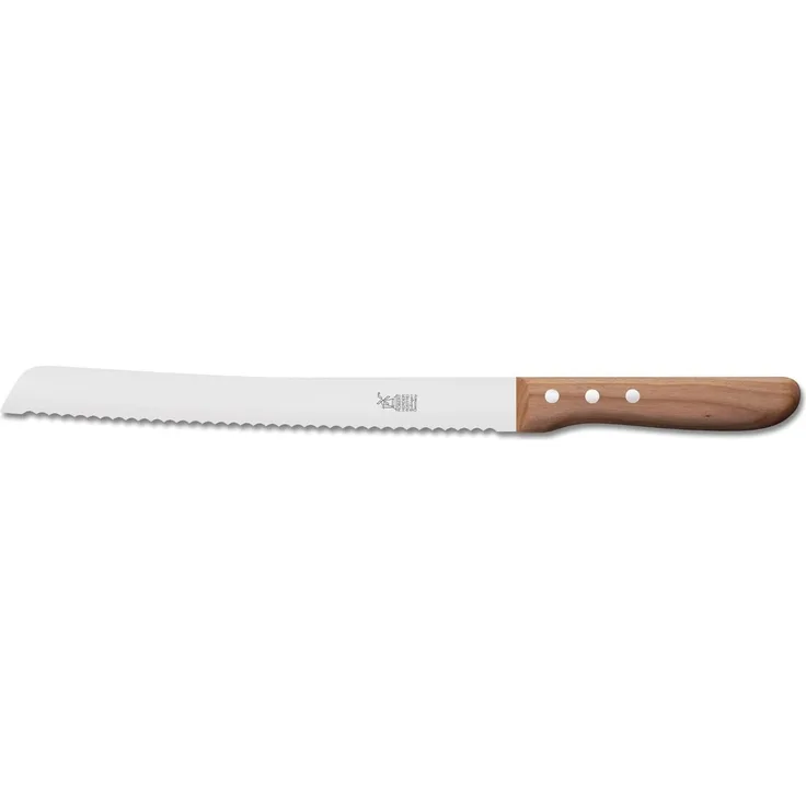 Herder Windmühlenmesser Brotsägemesser Ellenlang 26cm Handarbeit Kirschbaumgriff